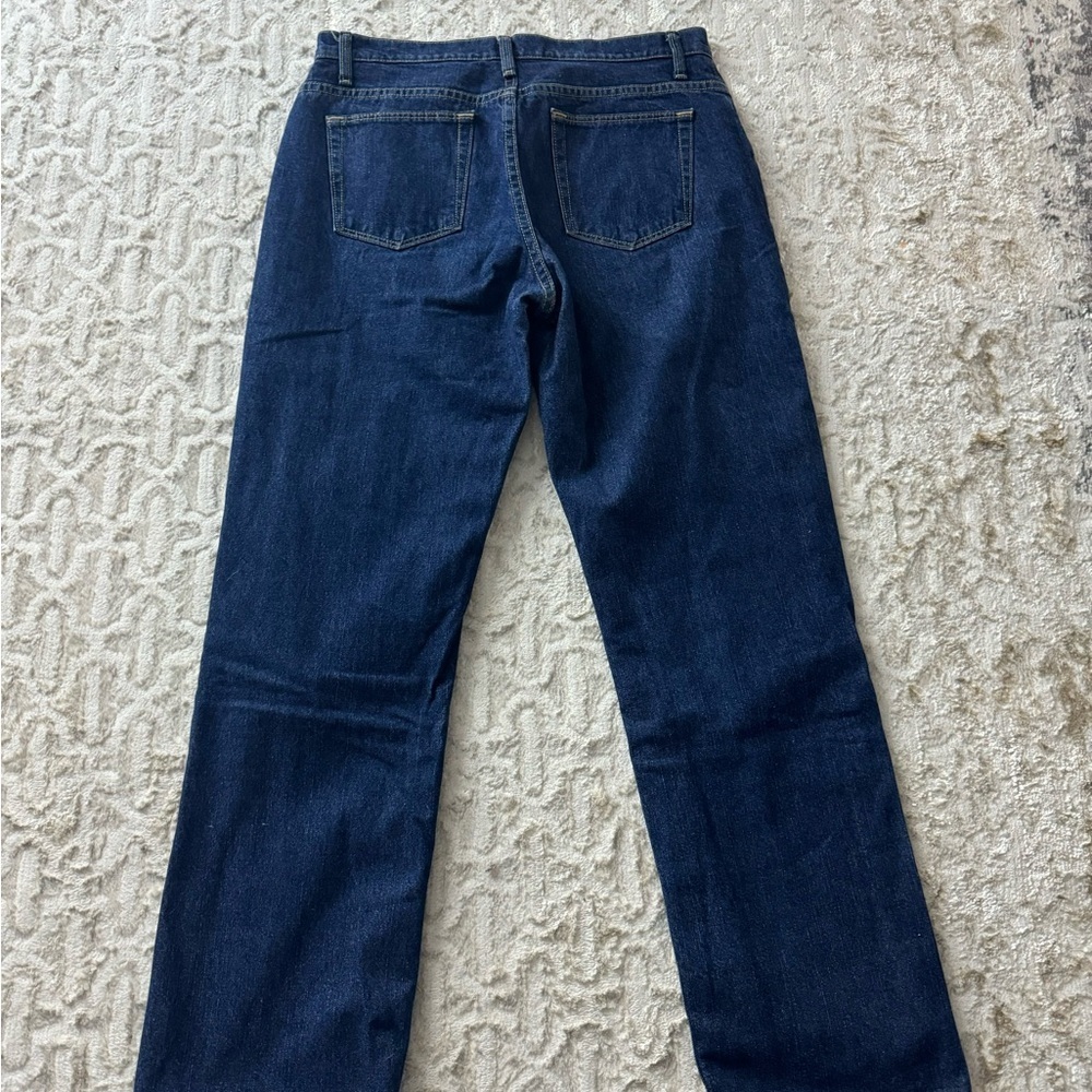 Vintage Cabela's fleece lined Dark Blue Women's Jeans 10 regular - Picture 2 of 5